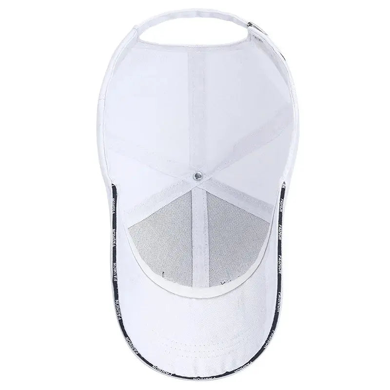 Hat Women's Korean Version Letter Embroidery Cap Baseball Cap Internet