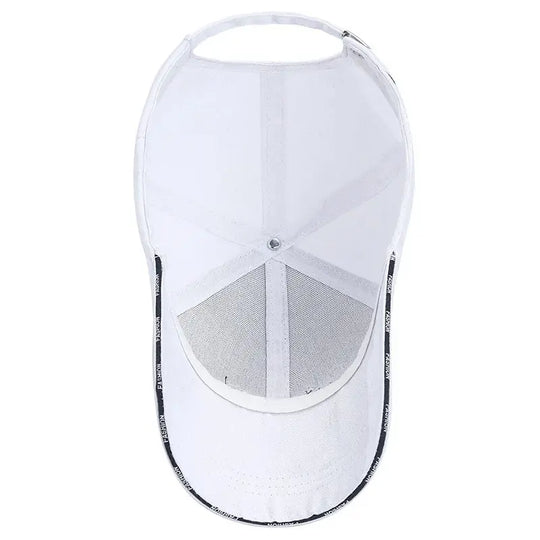Hat Women's Korean Version Letter Embroidery Cap Baseball Cap Internet