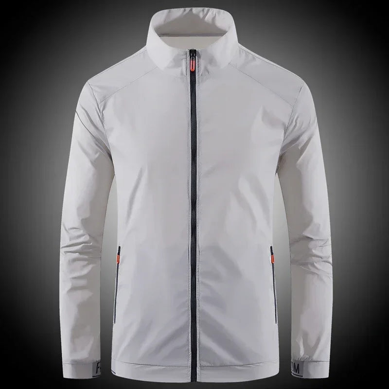 Sunscreen Coats Men's Breathable Sports Waterproof Jacket Summer UV