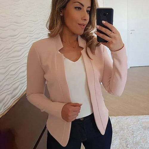 Women Thin Black Blazers Suit 2024 Female Spring Blazer Jackets Long