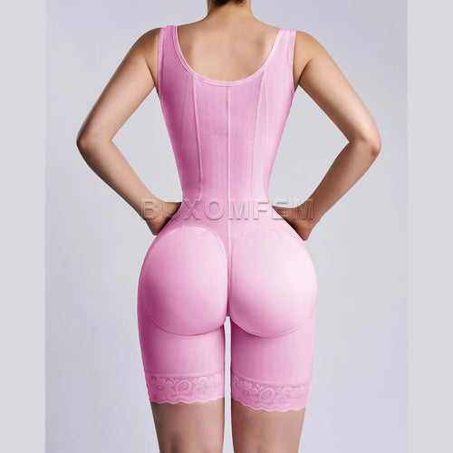 Women's Open Chest Girdles  High Waist Butt Lift Trainer Body
