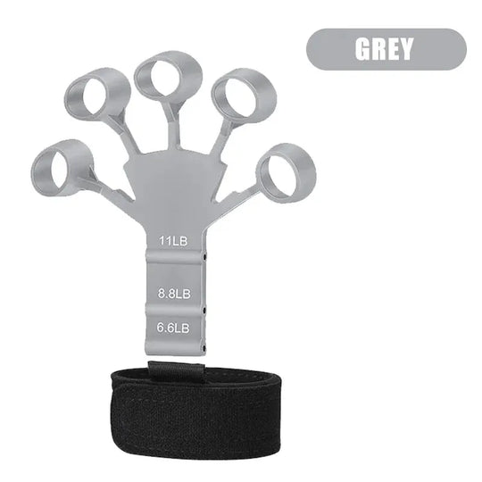 Finger Strengthener with 6 Resistant Level Grip Strength Trainer Finger Exerciser Hand Strengthener Flexion Extension Wrist