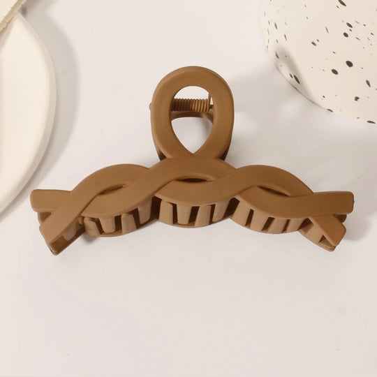 5PCS Frosted Hair Clips Simple Big Hair Claw Clips for Women Girls Thin Thick Curly Hair Jaw Clips Shark Clips Hair Accessories