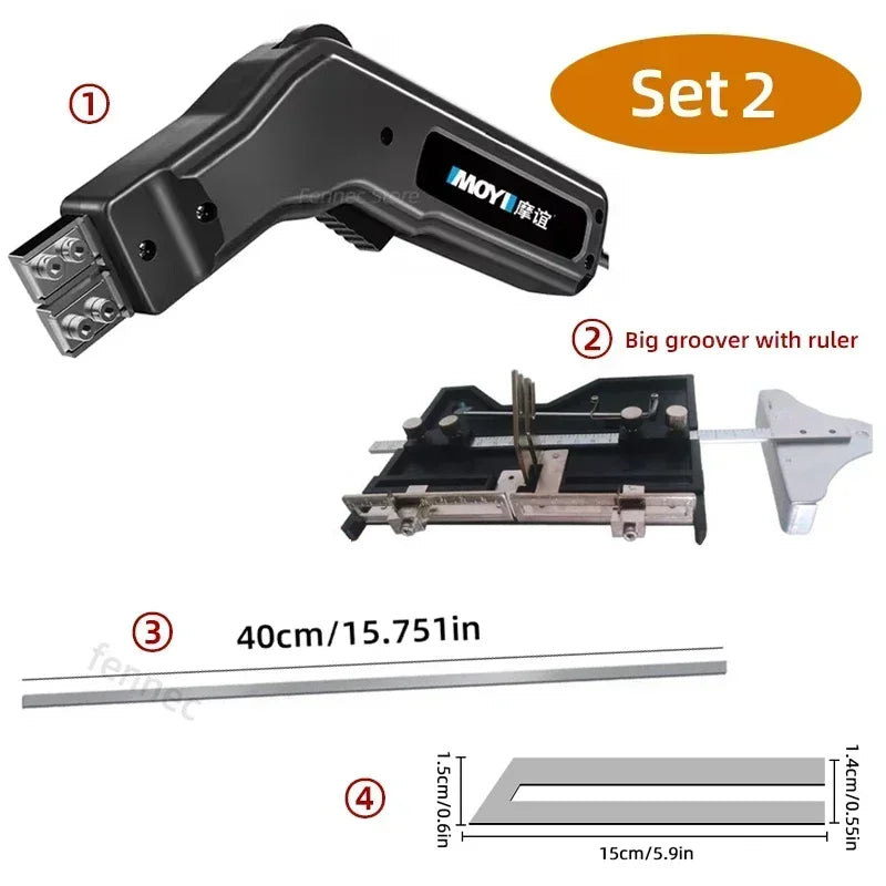 Electric Hot Knife Rope Cutter Fabric Cutting Tool Heat Cutter Heat Sealer forSponge Cloth Board Webbing Continuous Working