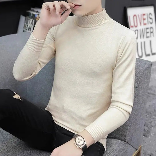 Korean Clothing Blouse Oversize Golf Wear Casual Full Cotton Men's