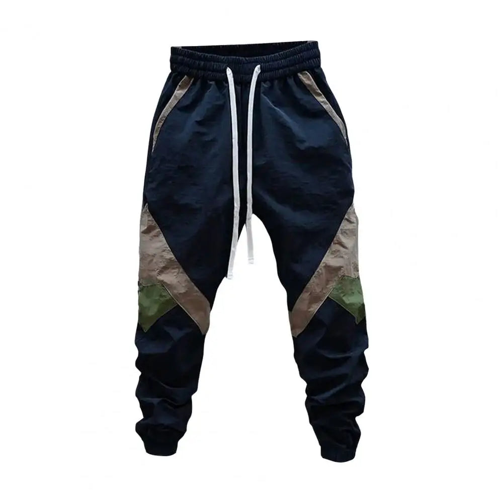 Cargo Pants for Men Multipockets Stretch Joggers Khaki Trousers Man