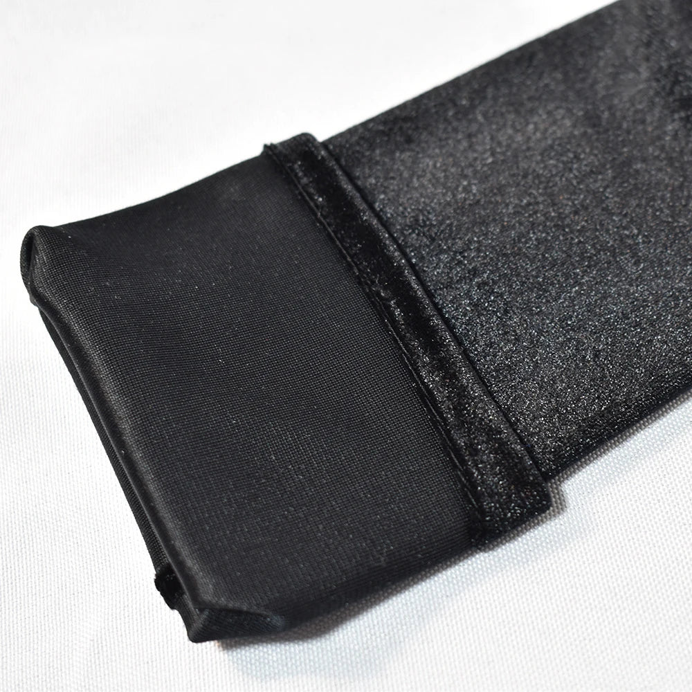 New Women Luxury Velvet 65CM Lengthen Gloves Female Winter Dinner