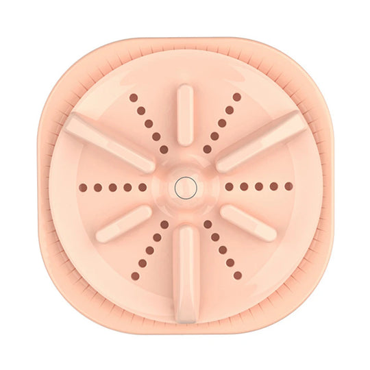 30W Ultrasonic Turbo Washing Machine USB Mini Turbo Laundry Cleaning for Baby Clothes Underwear Socks Business Trip Travel