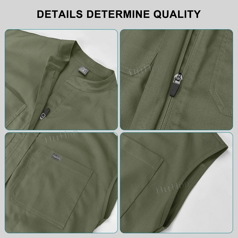 Wholesale Medical Apparel Scrub Uniform Women Short Sleeved Scrubs