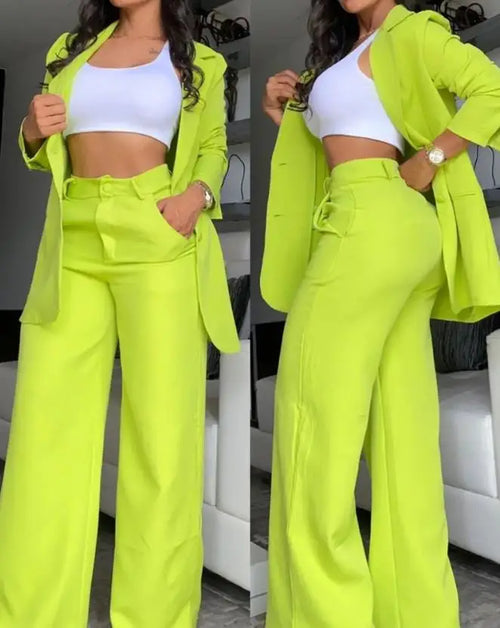 Women's Urban Suits 2024 Spring/Summer Latest Elegant Notched Collar
