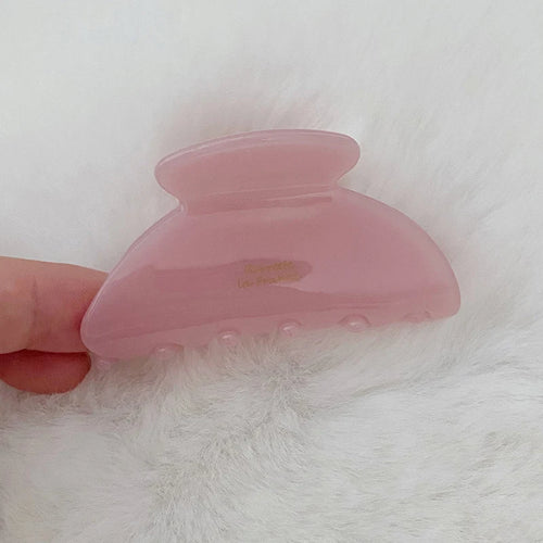 Elegant Acetate Hair Claw Medium Size Sweet Hair Clip Shark Clip Women