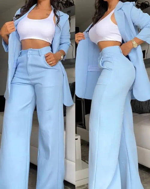Women's Urban Suits 2024 Spring/Summer Latest Elegant Notched Collar