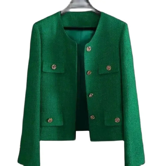 Spring Autumn Women's Blazers 2024New Elegant Slim Cropped Streetwear