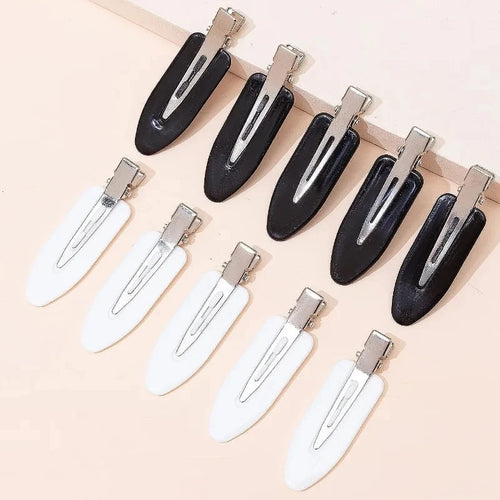10pcs/set Women Hair Clips Side Bangs Fix FringeBarrette Makeup Tools