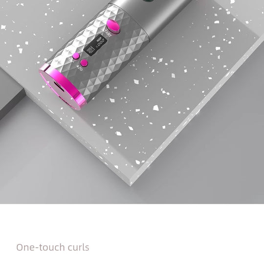 [Men and Women Neutral] Wireless Charging Hair Curler Electric Hair Curler Automatic Non-Ironing Bean Bag Curly Hair Curling Device