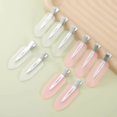 10pcs/set Women Hair Clips Side Bangs Fix FringeBarrette Makeup Tools