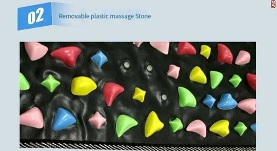 Fingerpressure Board Foot Foot Massage Pad Health Walk Foot Pressure Board Foot Massage Pad Imitation Goose Soft Stone Road
