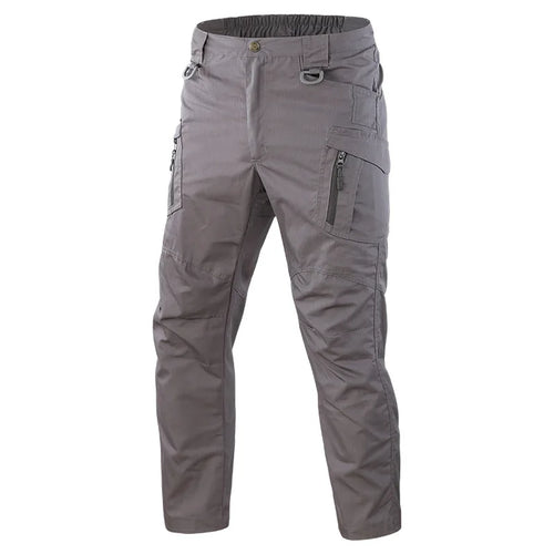 Men City Pants Cargo Trousers Multi-pocket Waterproof Wear-resistant