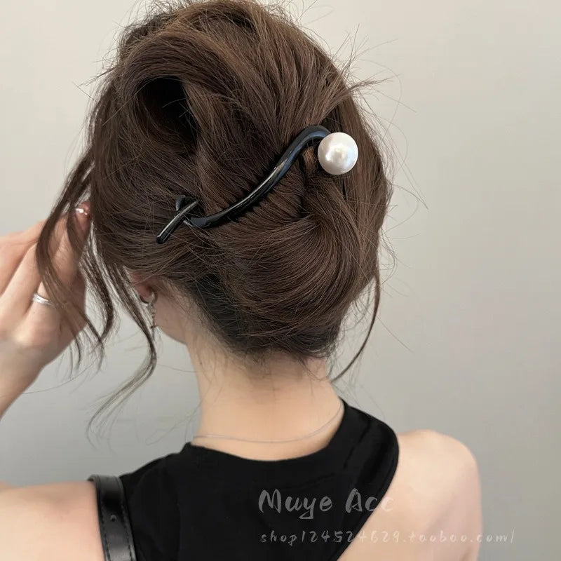 Simple Women Hairpins Charming Hair Styling Tools Hair Clips Jewelry