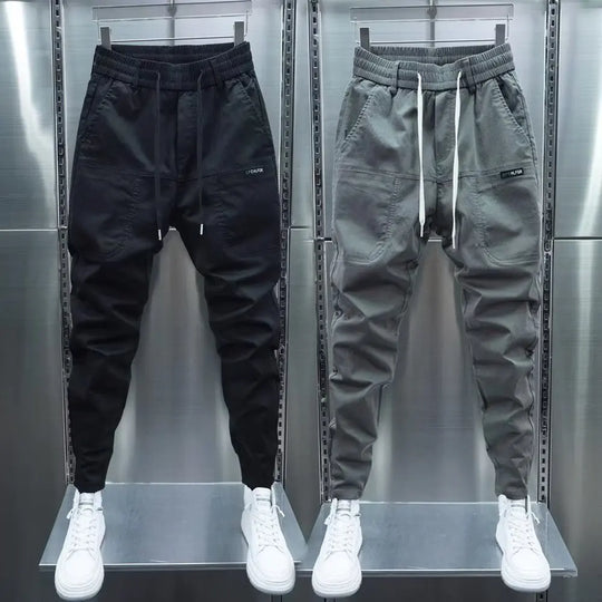 Cargo Pants Men Streetwear Cotton Joggers Hip Hop Fashion Sweatpants