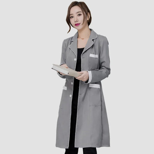 New Lab Coat High Quality Spa Uniforms Tattooist Work Clothing Scrubs