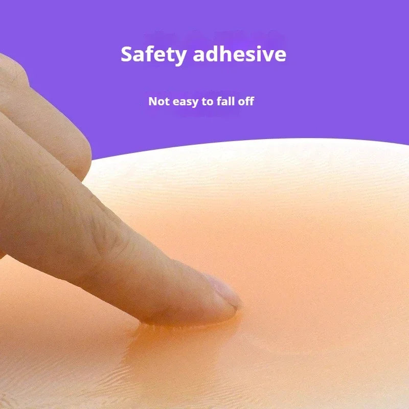 Silicone Hip Sticker False Hip Width Pad Non-marking Hip Simulation