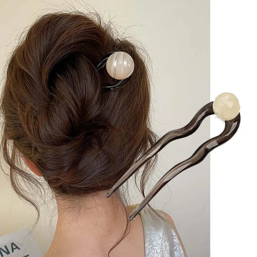 Retro S Shape Ponytail Twist Hair Clips New Fashion Multi-colour