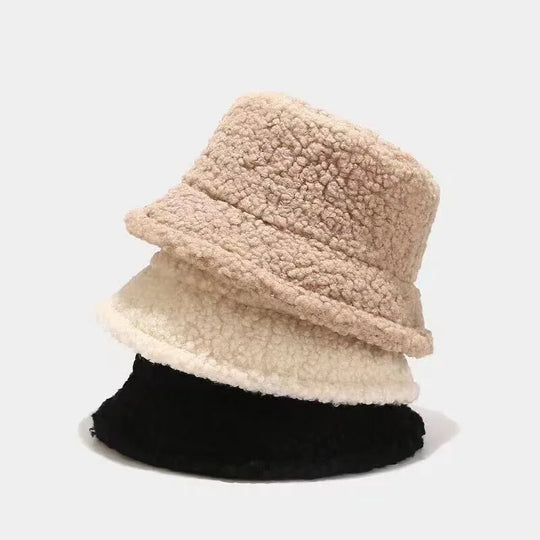 Unisex Harajuku Bucket Hat Solid Men Fishing Fisherman Hat Autumn