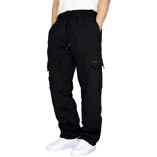 Cross-border autumn and winter hot new men's sports casual pants plus