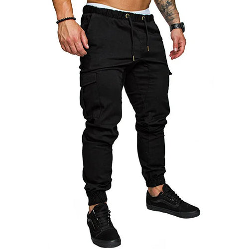 New Men's Cargo Pants Tooling Multi Pocket Trousers Woven Fabric