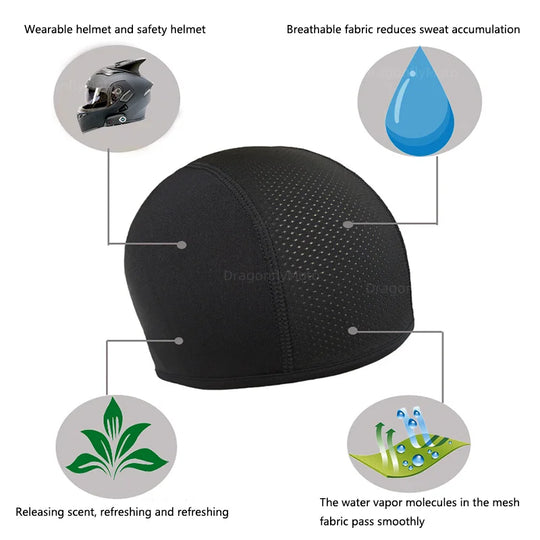 Cycling Helmet Hat Inner Cap Breathable Quick-drying Motorcycle