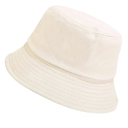 Reversible Blank Bucket Hat Summer Travel Beach Sun Hat for Women Men