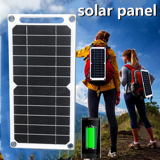 10W Solar Kit 5V Outdoor Solar Mobile Phone Charging Panel Flexible