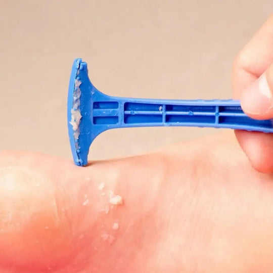 2pcs Feet Scraping Dead Skin Knife Foot Care Knife To Remove Dead Skin Blade