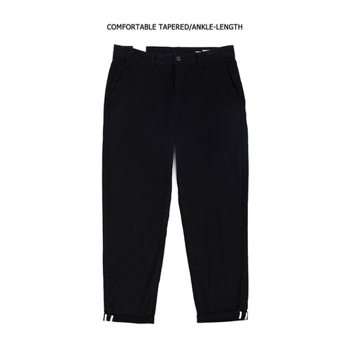 Simwood 2022 Spring Winter New Casual Pants Men Cotton Slim Fit Chinos
