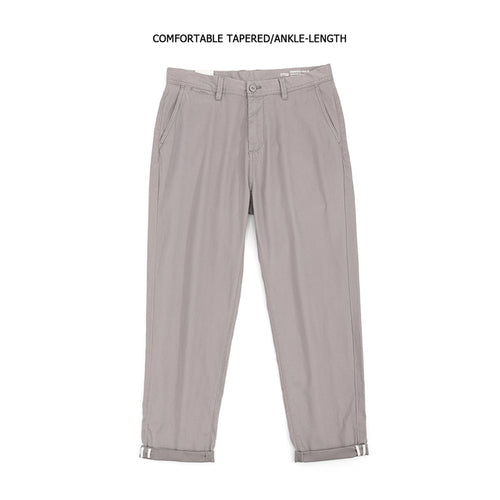 Simwood 2022 Spring Winter New Casual Pants Men Cotton Slim Fit Chinos