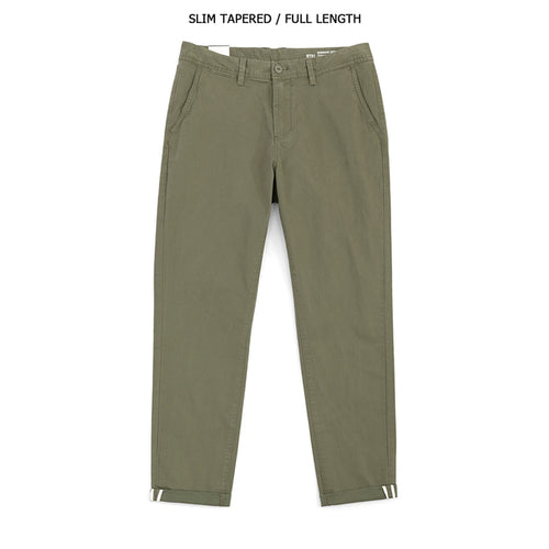 Simwood 2022 Spring Winter New Casual Pants Men Cotton Slim Fit Chinos