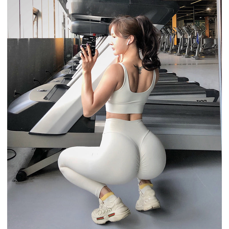 Soisou New Yoga Pants Women Leggings For Fitness Nylon High Waist Long