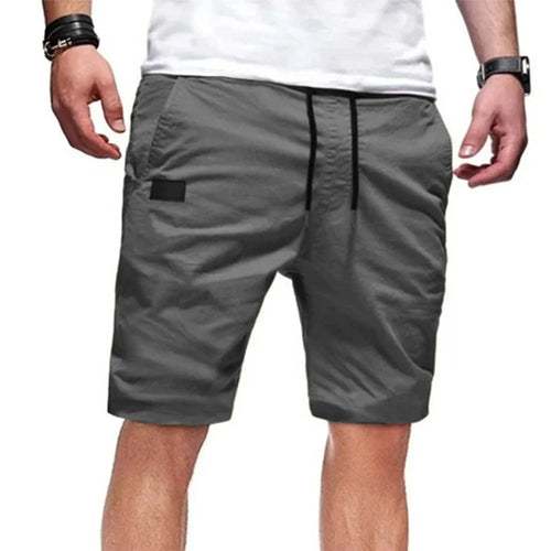 Mens Drawstring Straight Shorts Beach Chino Sports Workout Hiking