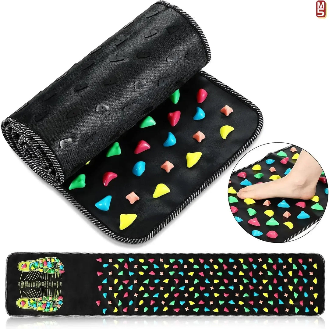 Fingerpressure Board Foot Foot Massage Pad Health Walk Foot Pressure Board Foot Massage Pad Imitation Goose Soft Stone Road