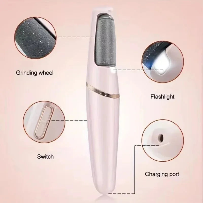 USB Electric Foot File Foot Pedicure Tools Grinder Dead Skin Callus