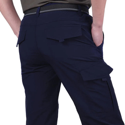 Summer Casual Lightweight Army Military Long Trousers Male Waterproof