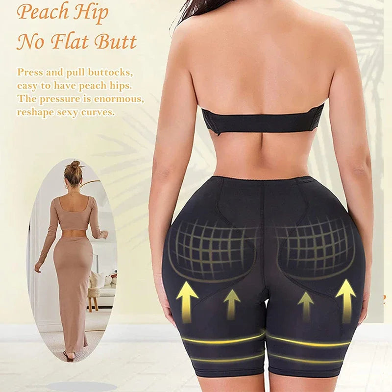 Bum Enhancer Hip Butt Lifter Cushion Padded Panties Women