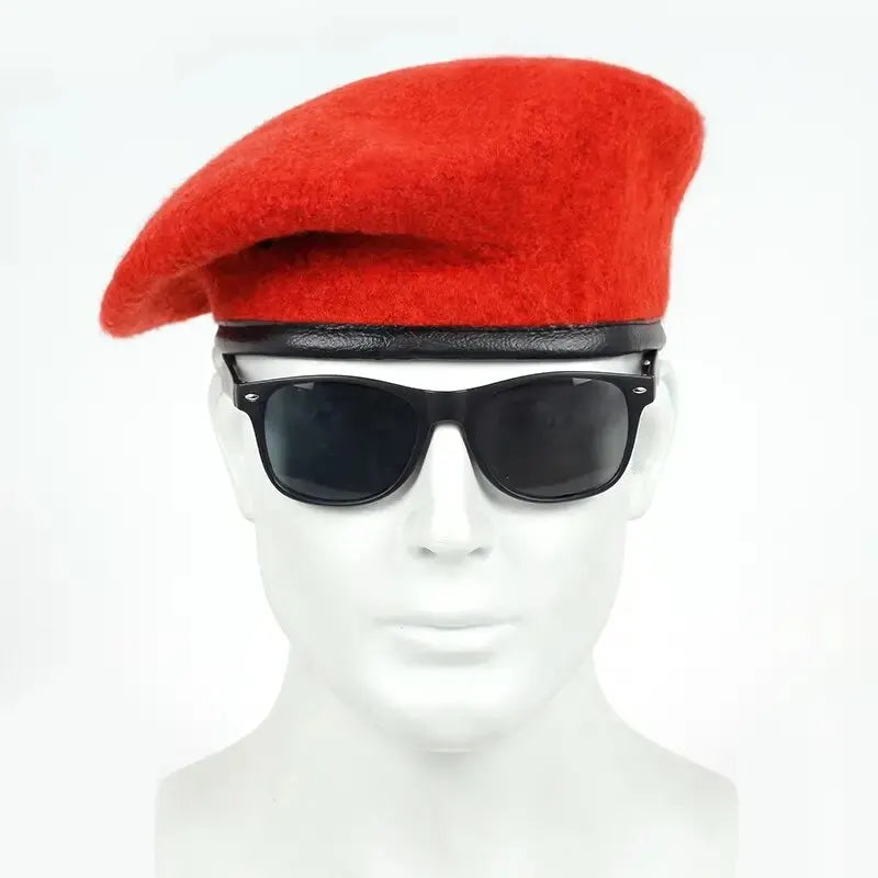 Unisex Solid Color Beret Men Women Painters Hats Autumn Winter Warm Berets Flat Cap Hip Hop Berets