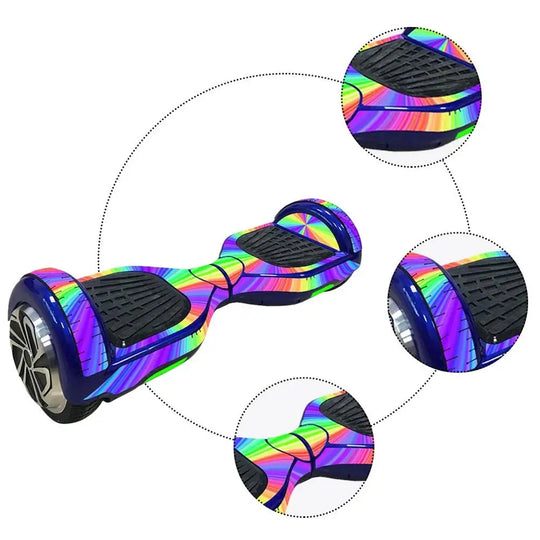 6.5 Inch Electric Scooter Sticker Hoverboard Gyroscooter Sticker Two Wheel Self Balancing Scooter Hover Board Skateboard Sticker
