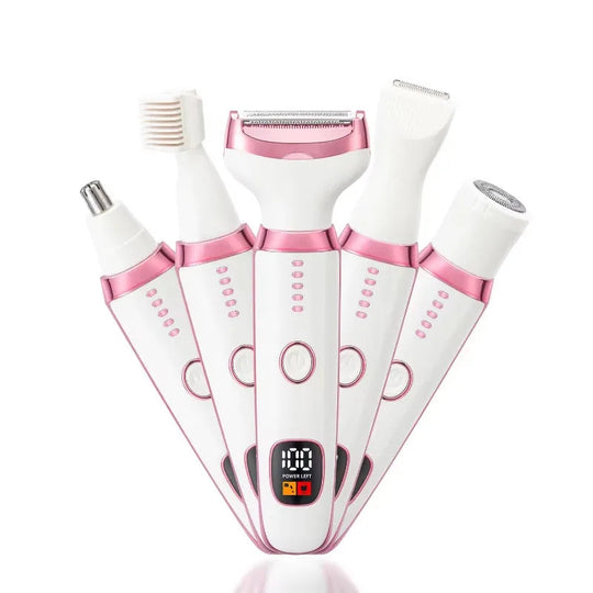 Electric Blade for Women 5 in 1 Rechargeable Painless Body Razors