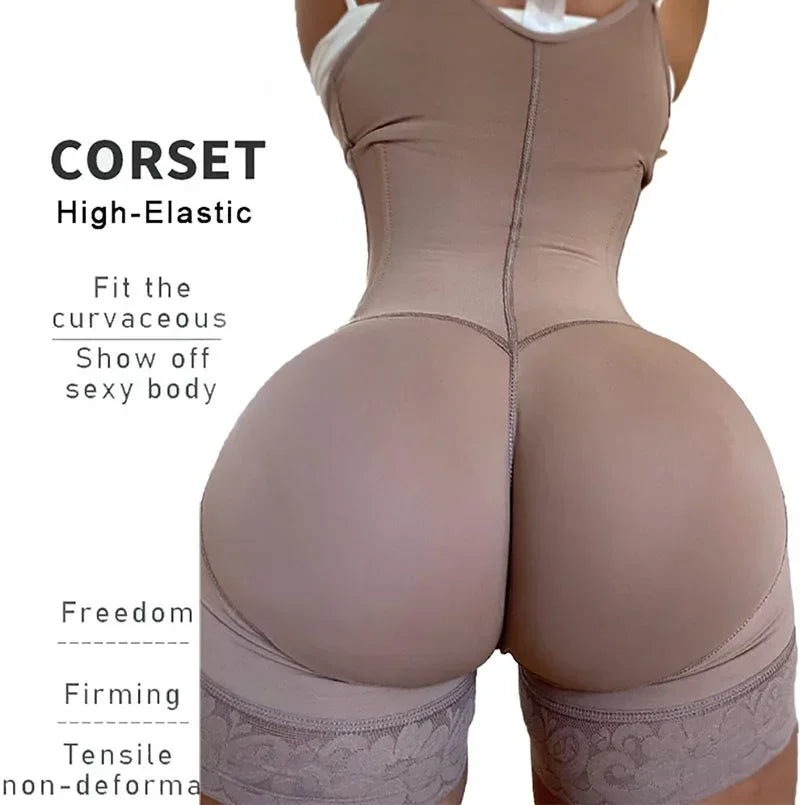 Full Body Shaper Colombianas Girdle High Compression
