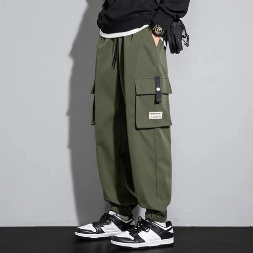 2023 Winter Men Y2k Vintage Baggy Pants Thicken Warm Pants Mens Fleece