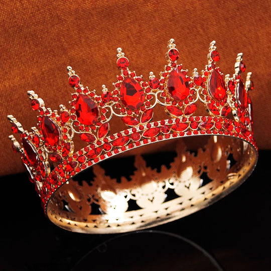 Queen King Tiaras and Crowns for Birthday Party Cake Crown Topper Bridal Wedding Crown Girls Tiara Hair jewelry Accessories