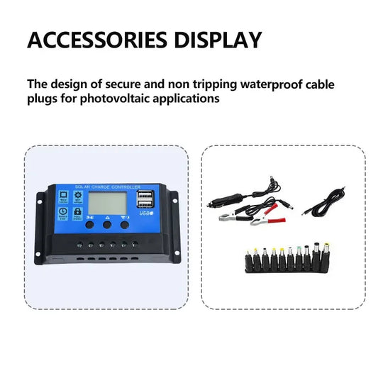 800W Solar Panel Kit Complete Camping Foldable Solar Power Station
